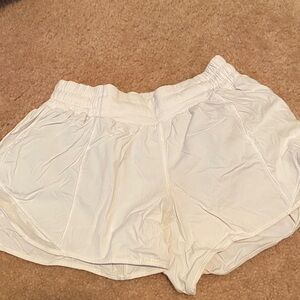 lululemon athletica White Athletic Shorts